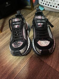 Black & Grey Dolce Gabbana Shoes