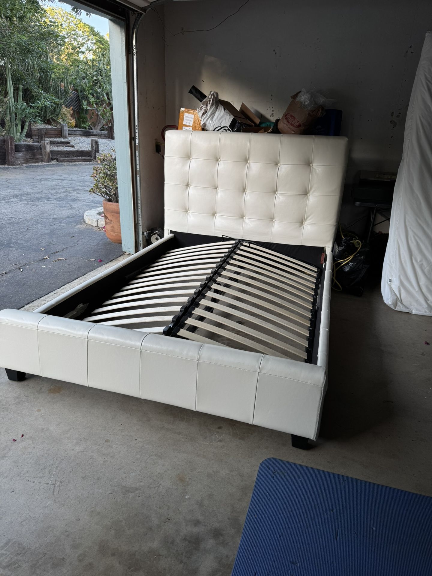 Bed Frame + Sealy Mattress