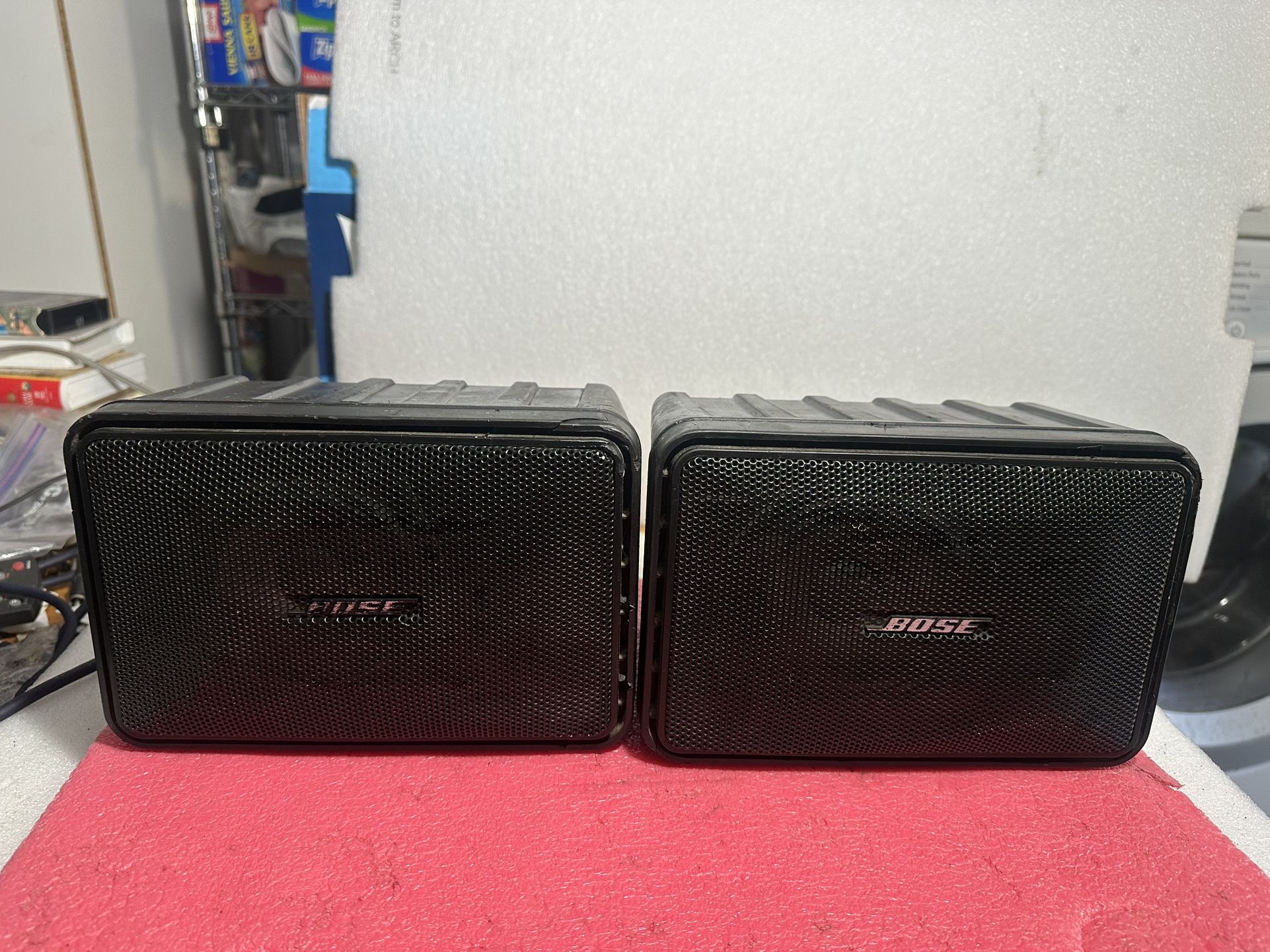BOSE Model 101 Music Monitor Indoor/Outdoor Speakers