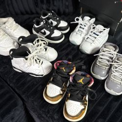 Toddler Sneaker Bundle – 6 Pairs for $190 OBO (Ships Fast!)