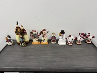Holiday Snowmen Lot