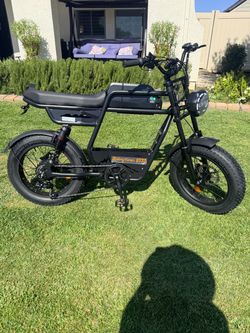 Riding'times GT33 Ebike for Adults,34MPH,50-80 Miles,1500W Motor,48V 27AH Removable Battery,20" Fat Tires,Dual Hydraulic Brakes,Full Suspension