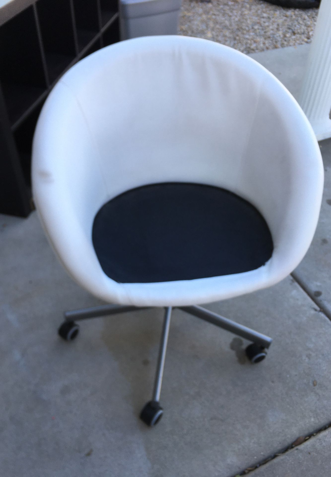 White office chair