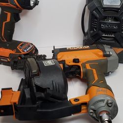 Ridgid Power Tool Set