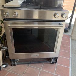 kitchen aid stove oven