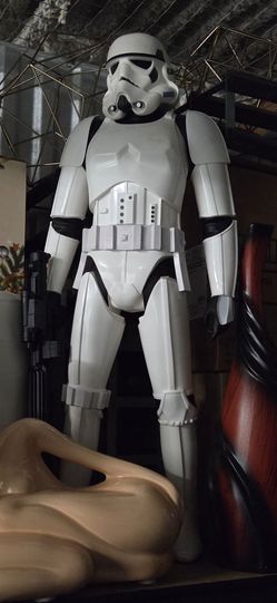 This Jakks Pacific Star Wars Stormtrooper is a 18-inch action figure manufactured 2014
