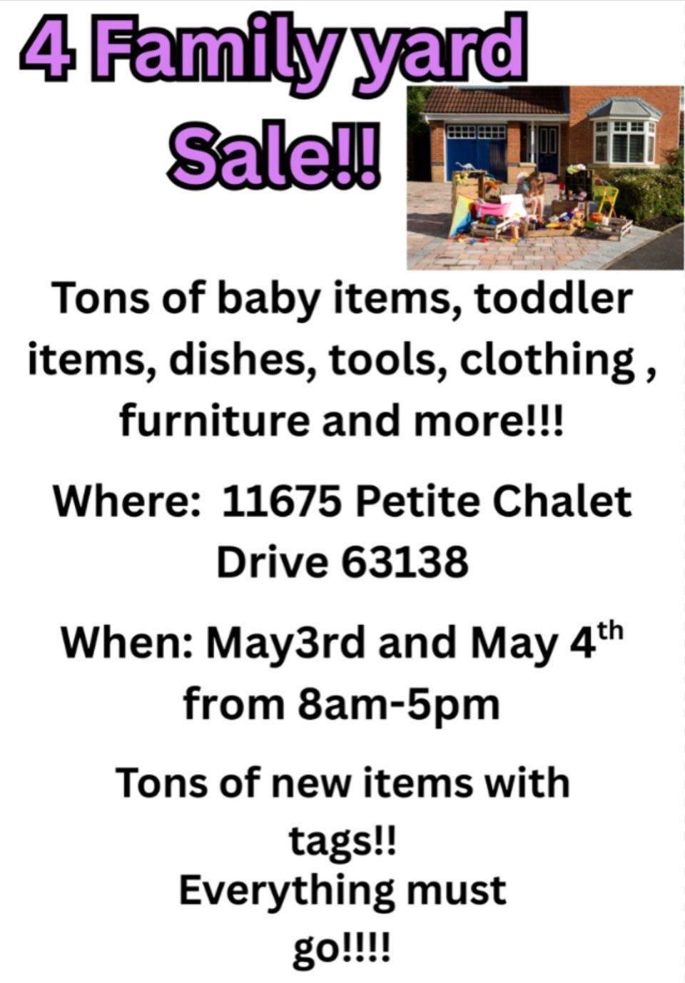 Yard Sale!!