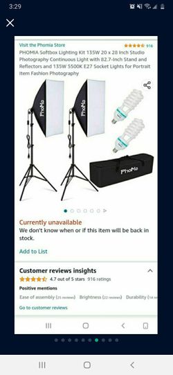 Photography Lighting KIT