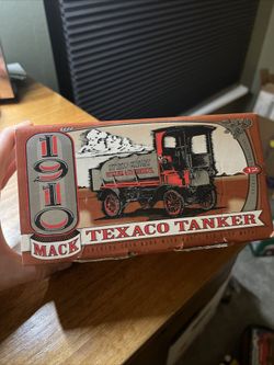 VINTAGE 1995 Ertl Collectibles 1910 Mack Texaco Tanker stock # F122