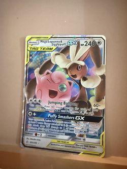 Pokemon Mega Lopunny & Jigglypuff GX