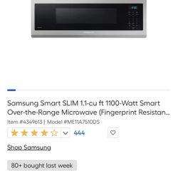 Microwave Samsung Smart Slim