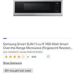 Microwave Samsung Smart Slim