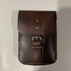 Handmade Leather Belt Bag