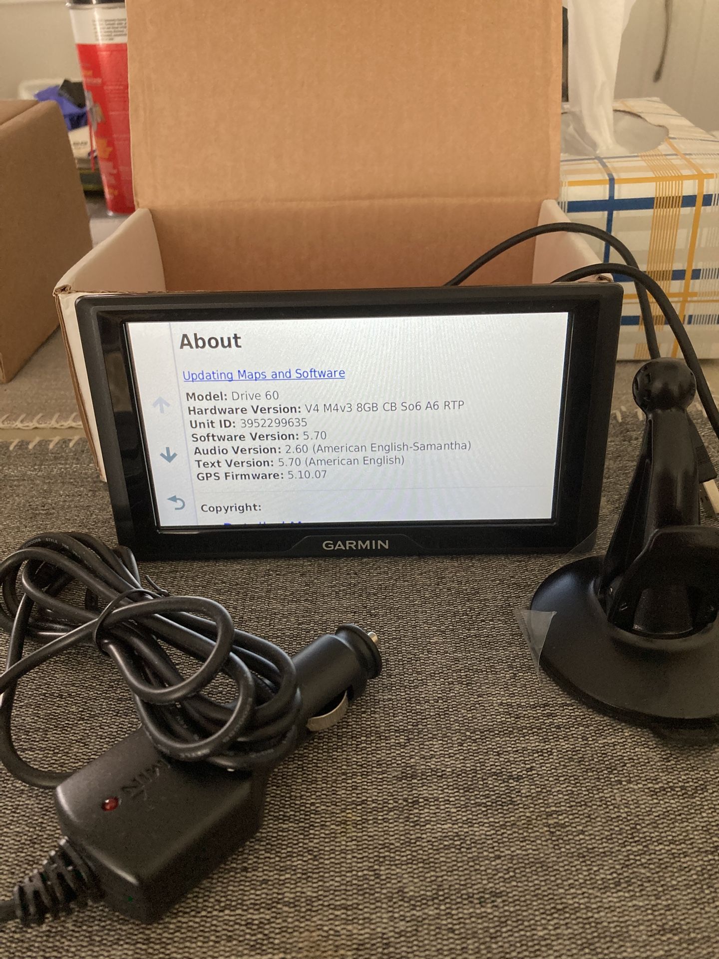 Garmin Model : Drive 60