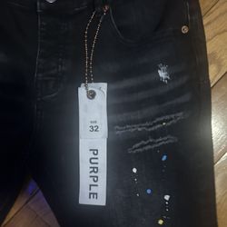 PURPLE JEAN Size 32 