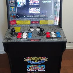 Game Machine Arcadeup1  6658 Street Fighter I