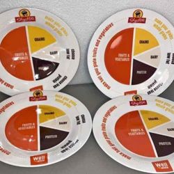 Vintage porcelian collector's plates - set 4 - $55