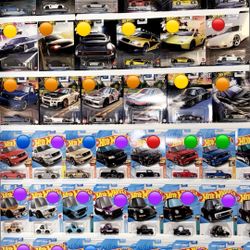 Lots Of Hot Wheels 