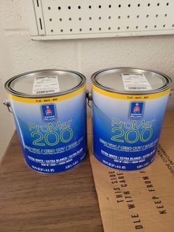 2 gallons of Pro-Mar Interior Flat