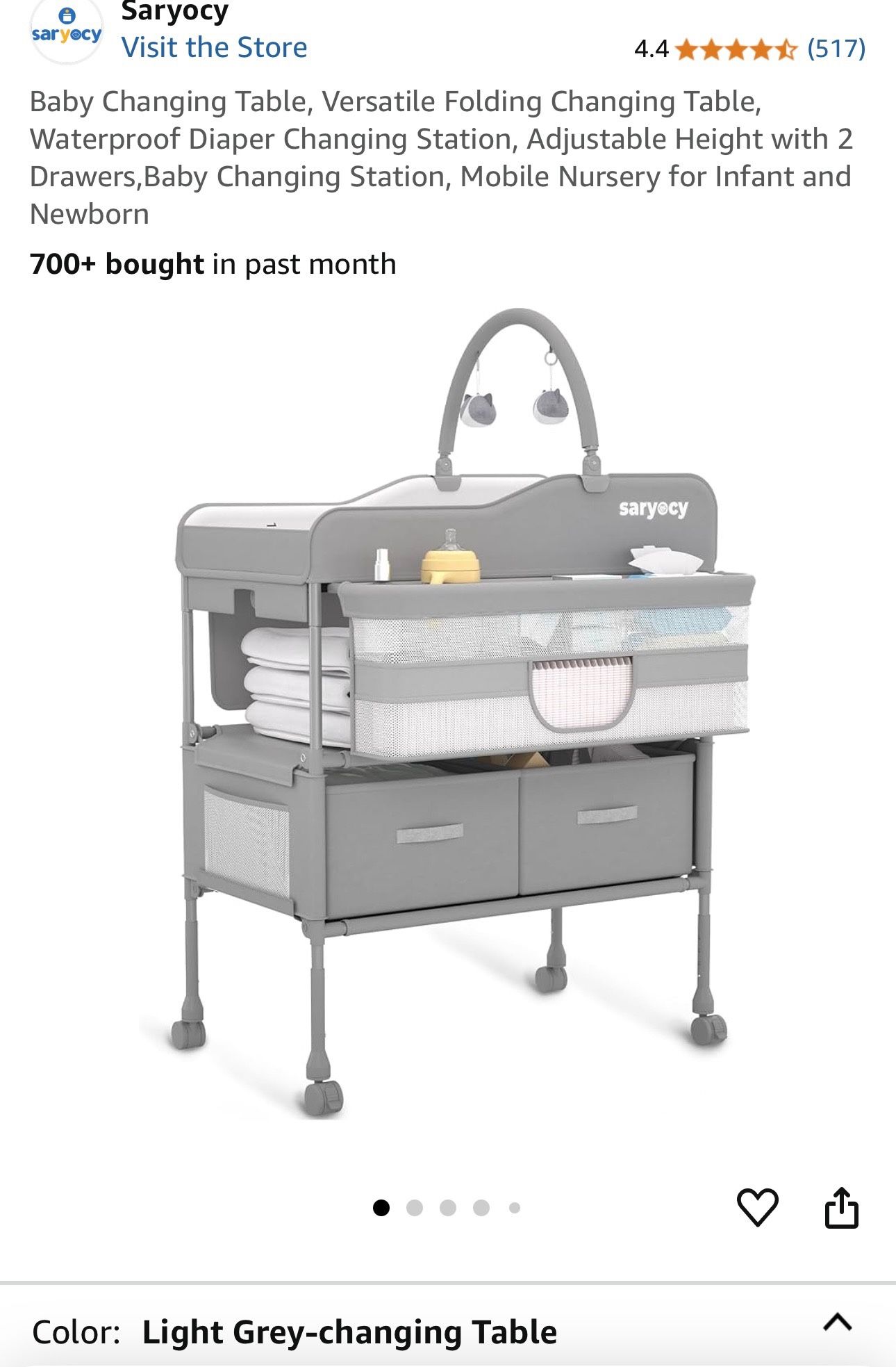 Baby Changing Table