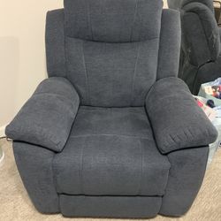 Recliner - Navy blue 