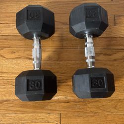 30 LB Dumbbells 