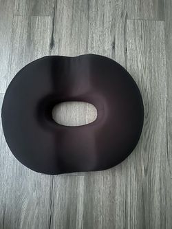 Black Donut Ring Seat Cushion