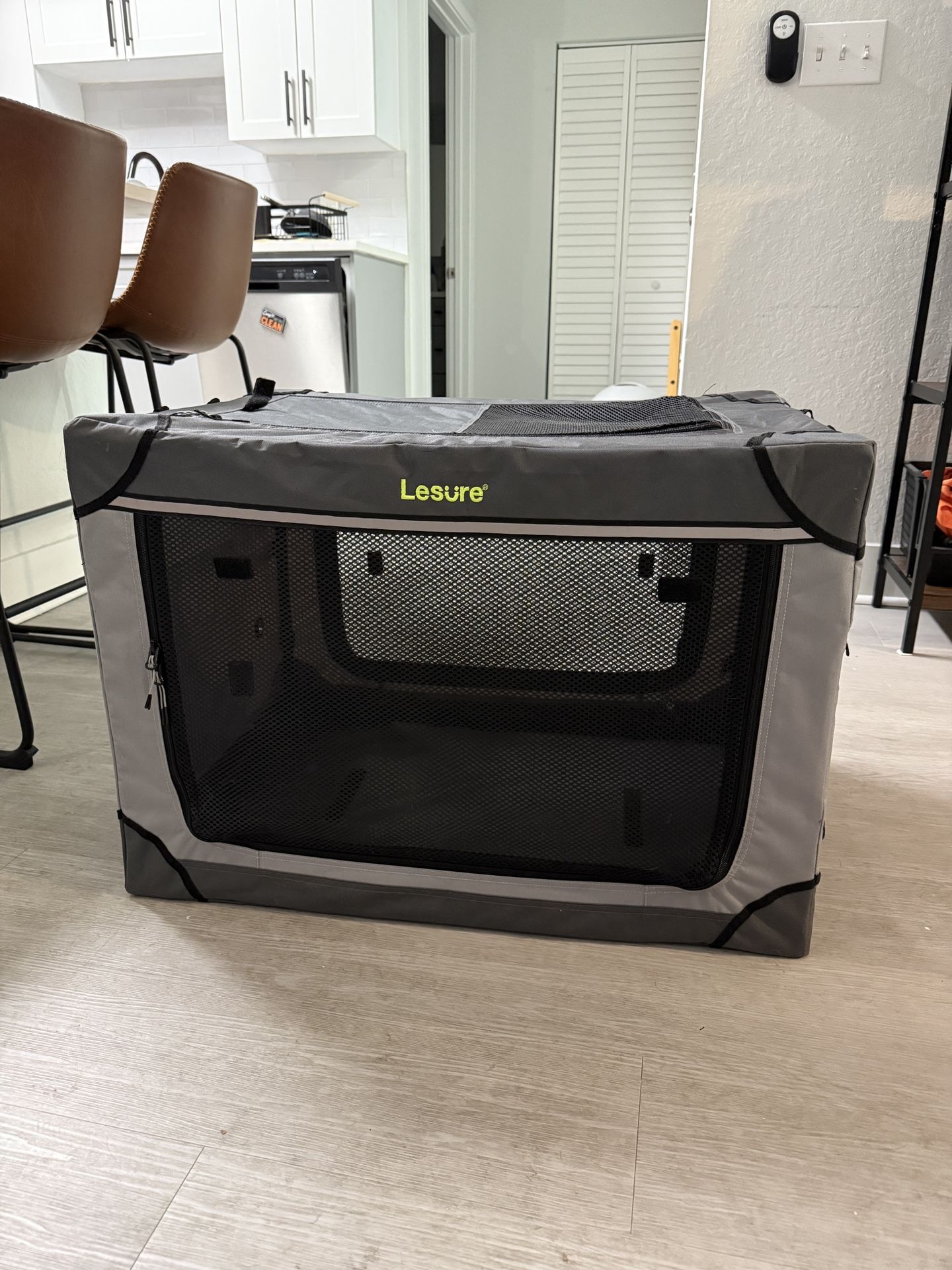 Soft-Sided Dog and Car Travel Crate 