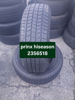 2 used Prinx HiSeason 235/65R18 Tire