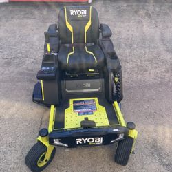 80V HP Brushless 30 in. Battery Electric Cordless Zero Turn Riding Mower with (2) 80V 10 Ah Batteries