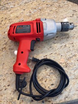 Black and Decker Power Drill and Bits