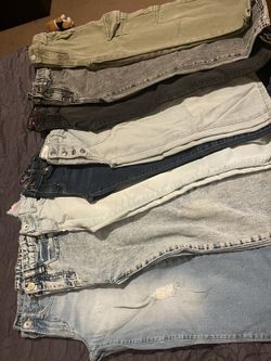 Girls Jeans Size 7 And 8
