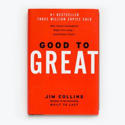 “Good to Great” Book by Jim Collins