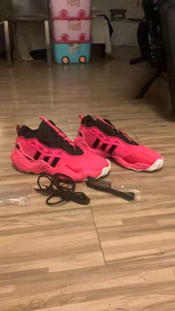 Adidas Trae Young 3 Basketball Shoes | Better Scarlet / Core Black /Hot Pink | Men's