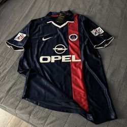2001/02 PSG Ronaldinho Jersey – Vintage Nike Paris Saint-Germain Collectible 