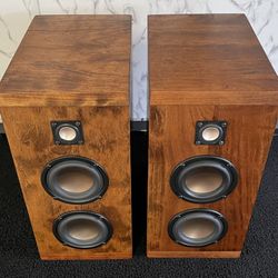 Custom Solid Cherry HiVi MMT Speakers 