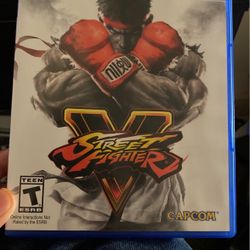 Street Fighter V(ps4 Game)