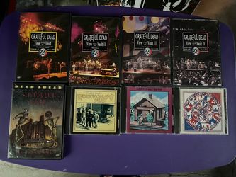 5-Grateful Dead DVD's and 3-Grateful Dead CD's