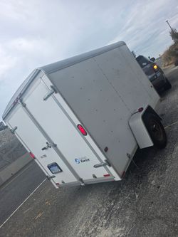 Wells cargo trailer moving sale