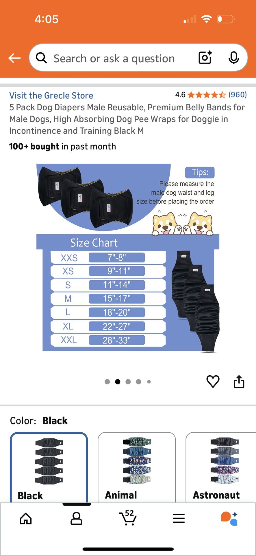 Free Male Dog Wraps-Diapers