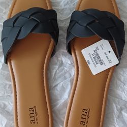 a.n.a Women's Flip Flops Suze 11M New
