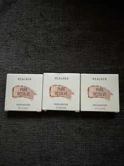 RealHer Pure Resolve Highlighter x3