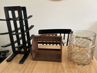 Wine Rack, Beer Holder & Ice Bucket 