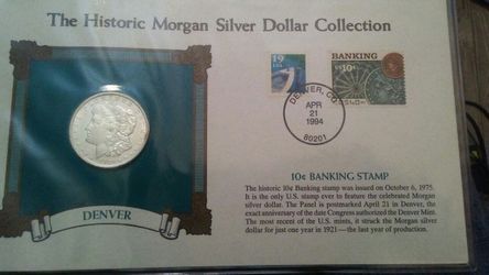 1921 SILVER DOLLAR MORGAN..beautiful coin