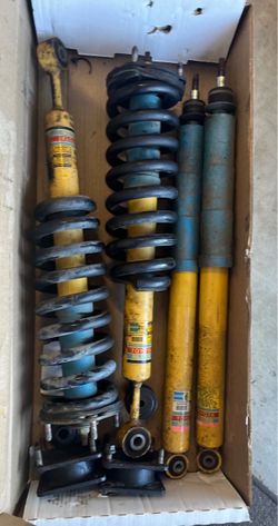 Bilstein shocks with 2” lift adapters