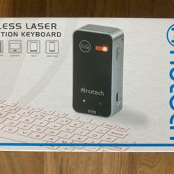 Nutech wireless laser projection keyboard