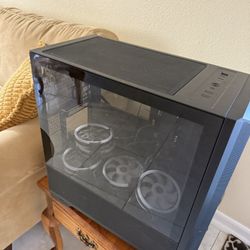 Lancool 2 case with mesh front and 7 fans