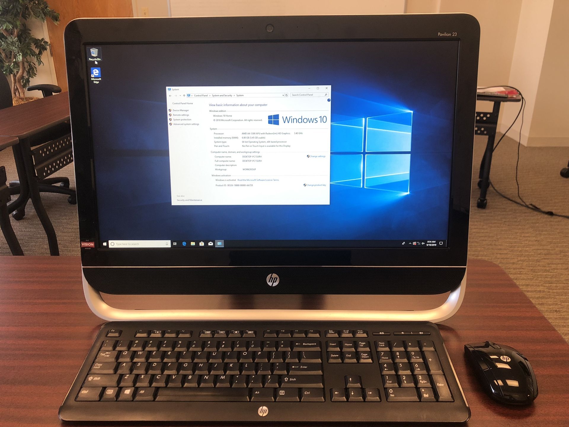 HP ALL-In-One Computer (2 total) $100 each