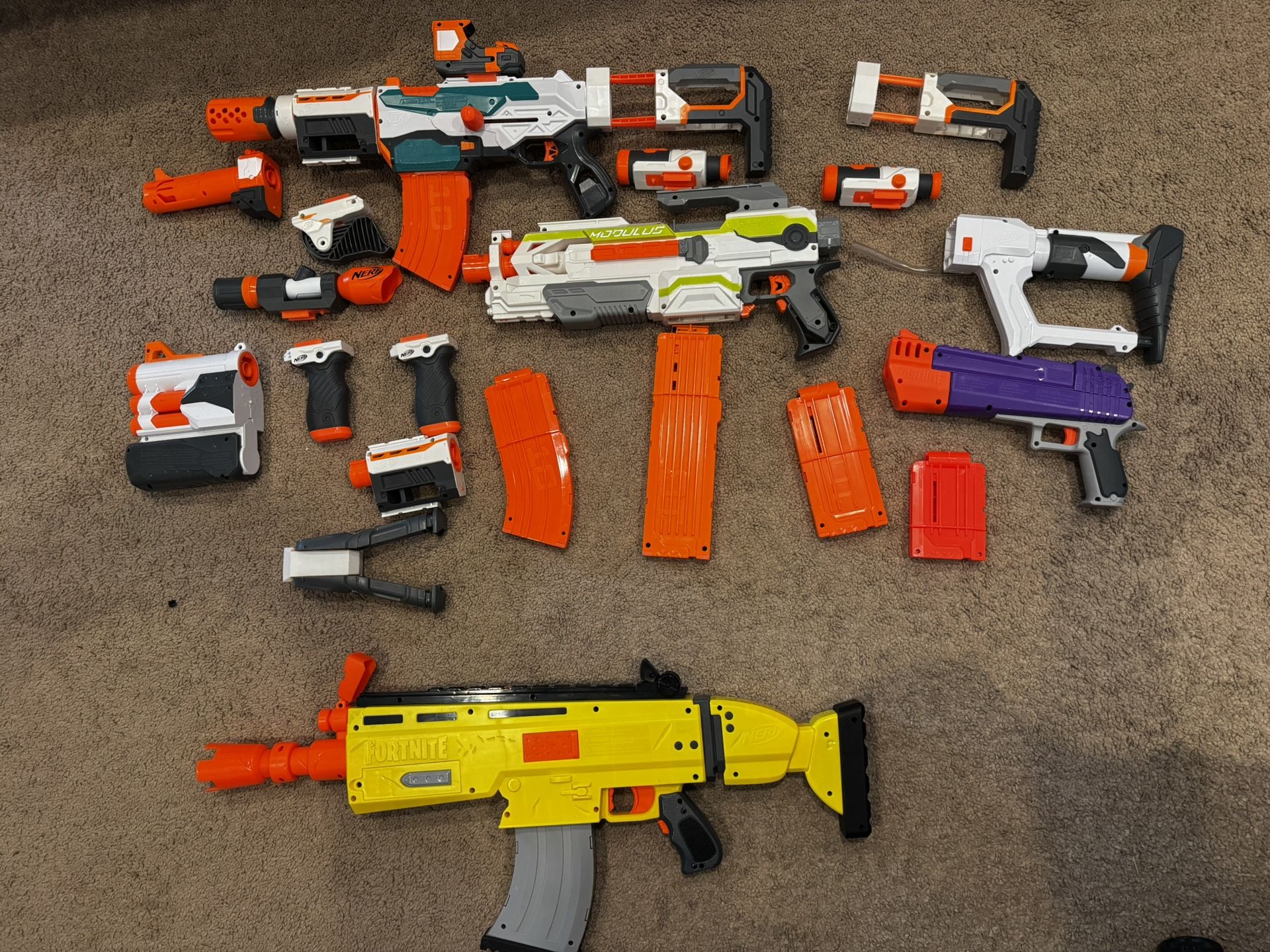 Nerf Guns MUST TAKE ALL