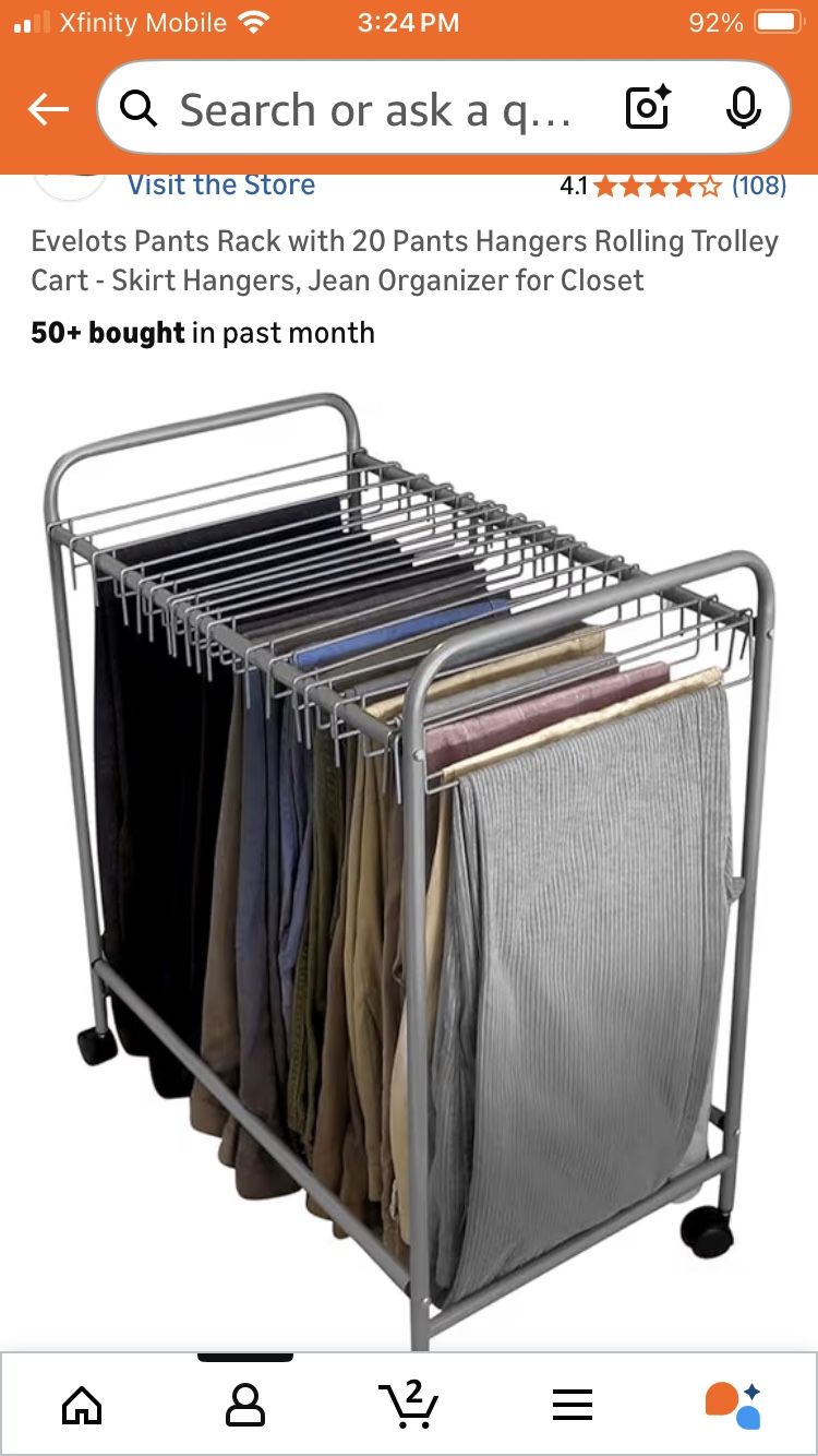 Hanging Rack For Pants